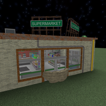 Zombies are attacking the supermarket!