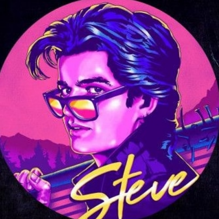 Steve stranger things art Roblox decal