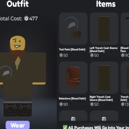[UPDATE 1/2] Blood Debt Outfits icon