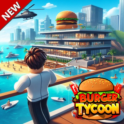 Mega Burger Tycoon 🍔🏖️