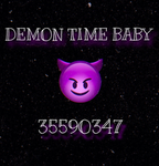 **DEMON TIME BABY**