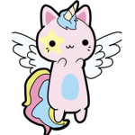 Celebrate unikitty in a part