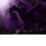 Midnight shadow dragon