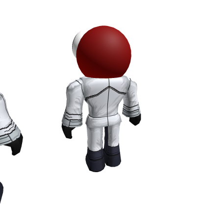 red with head and hatless