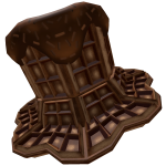 Chocolate Dream Waffle Top Hat