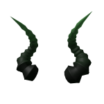 Green Demon Horns