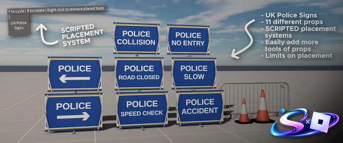 [SCRIPTED] UK Police Signs preview 1