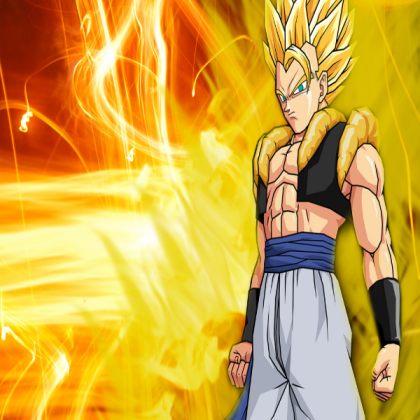 Gogeta dragon ball z Roblox decal