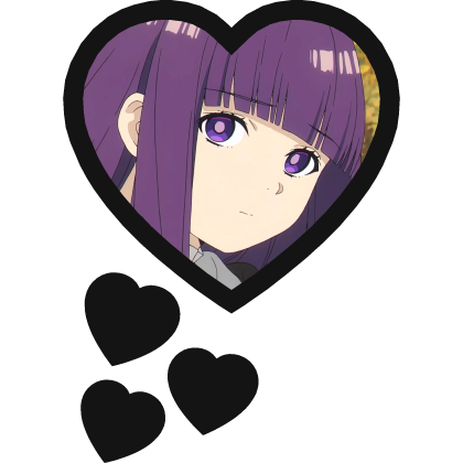 Fern Thinking Hearts Frieren
