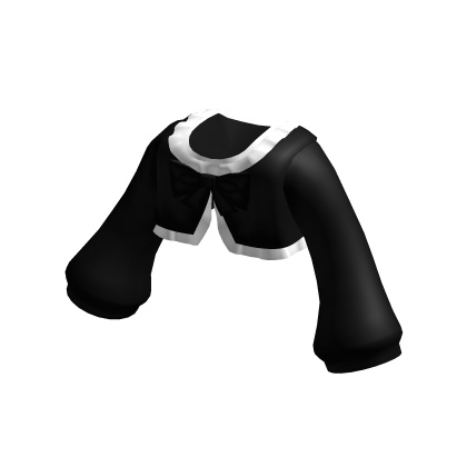 ♡ : cute black ruffled cardigan thumbnail