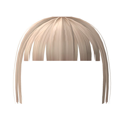 Blunt Cut Bangs w/ Medium Hime Cut in Blonde Roblox item