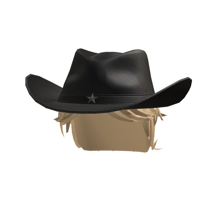 Messy Hair + Cowboy Hat