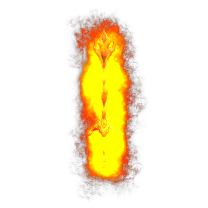 Towering Inferno Sword (Updated Effects)