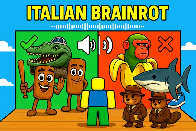 Italian Brainrot Challenge 🔊