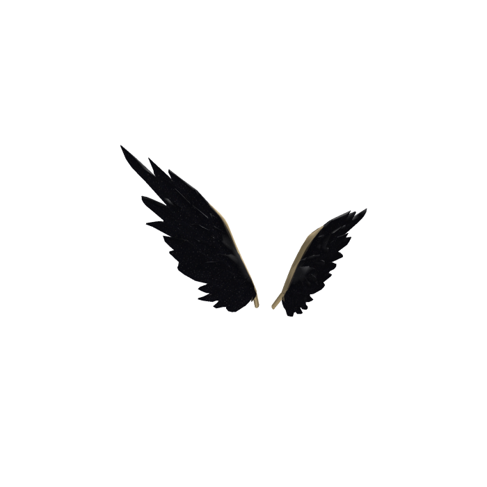 Nightfall Wings (Black & Gold)