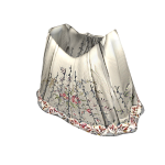 1890s | Alexandra Feodorovna's Floral Ballgown