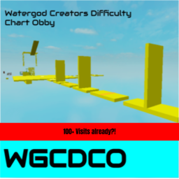 Watergod Creators' Difficulty Chart Obby