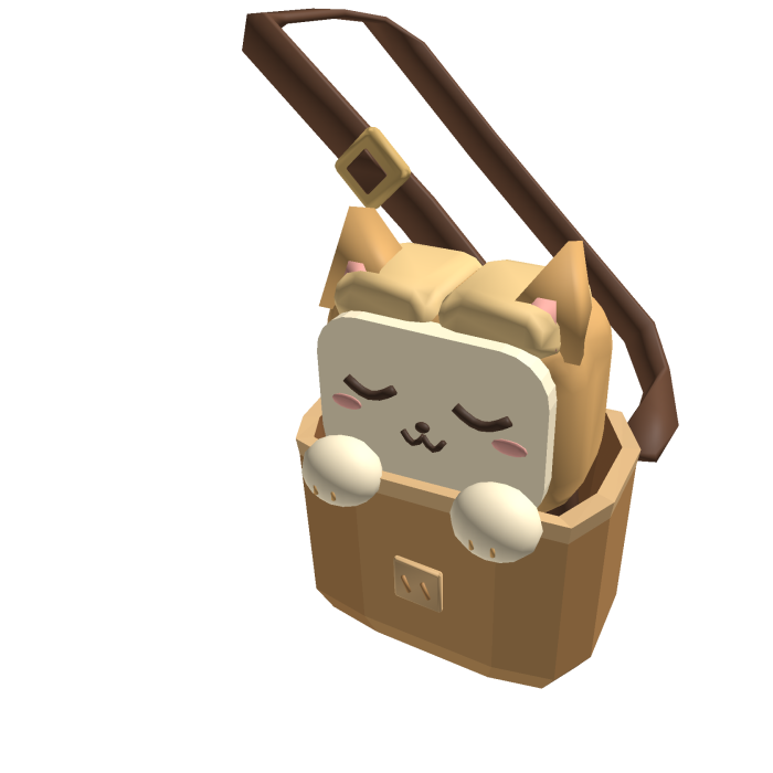 Bread Cat Bag - Cute Crossbody Purse
