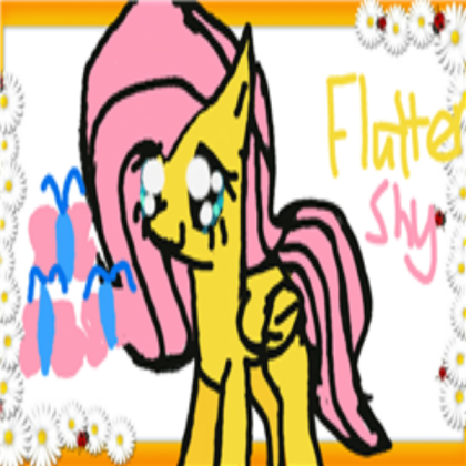Fluttershy drawing Roblox decal