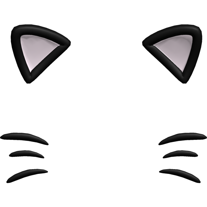 Cute Kawaii Cat Ears in Black