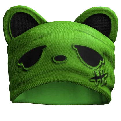 Green Fumo Cat Beanie | Roblox Item - Rolimon's