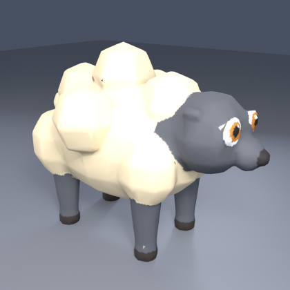 Low Poly Farm Animals Pack Cow Pig Chicken x12 preview 1