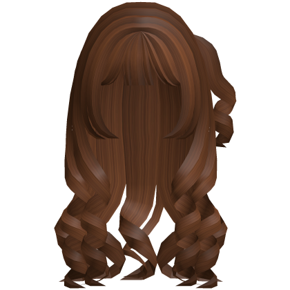 swirly curled kawaii cute side pigtail ginger  