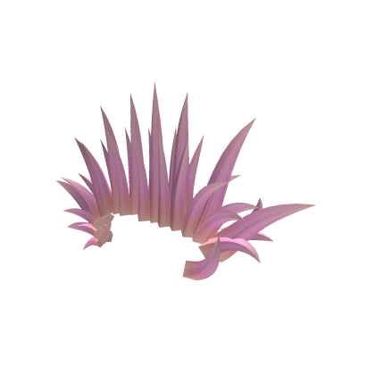 Sunset Pastel Fade Punk Mohawk w Horns