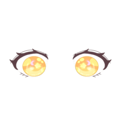 Yellow chibi eyes Roblox decal