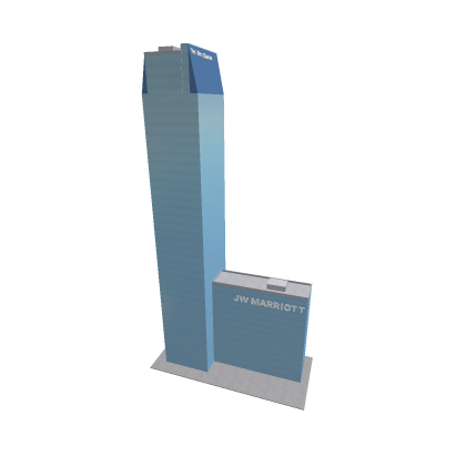 The Ritz carlton skyscraper building.
