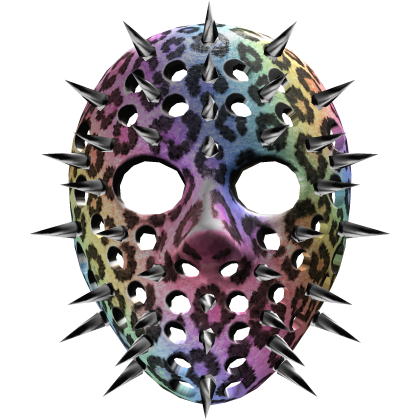 LIMITED 2000s Spiked Halloween Hockey Mask