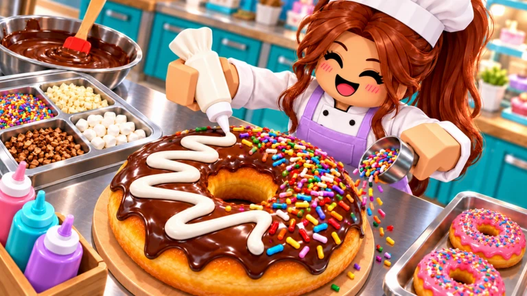 How 2 Player Donut Tycoon works: 2 Player Donut Tycoon screenshot
