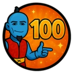 100 - "Master of Wishes" Roblox badge thumbnail
