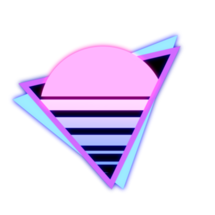 TB PNG Triangle Heat Wave 80's Rave Purple Vibe  Roblox decal