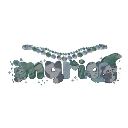 ♡ : maria cat puddle lilypad driplets 1.0 ৎ Roblox item thumbnail