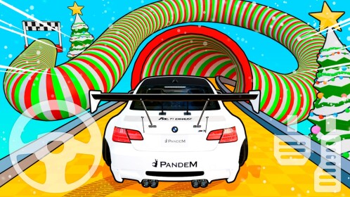 🔥 [CORRIDA] Corrida de acrobacias de carros épicos Obby