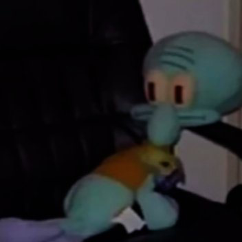 Squidward on a chair new