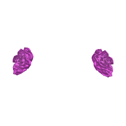 Pink Hair Flower  Clips Roblox item