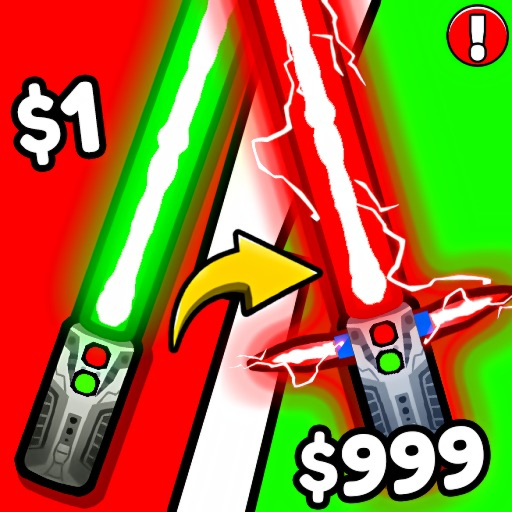 Saber Battle Simulator official Roblox game thumbnail