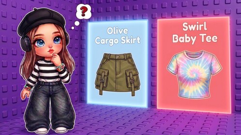 Would You Rather: Zepeto Boys & Girls Outfit Tower