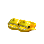 3.0 Golden Shark Slippers