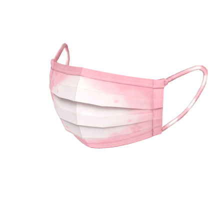 Pastel Sakura Pleated Mask