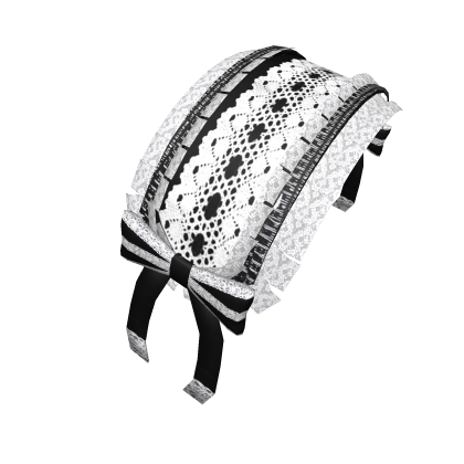 White Lace Lolita Headdress Roblox item