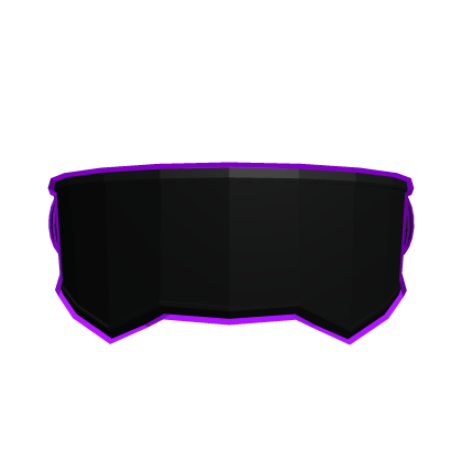 Futuristic Purple Neon Visor Roblox item
