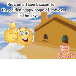 Ride on a team beacon to the golden happy home