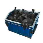 a dumpster