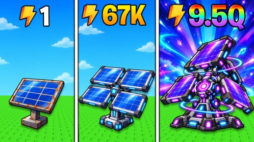[⚡] Build A Solar Farm