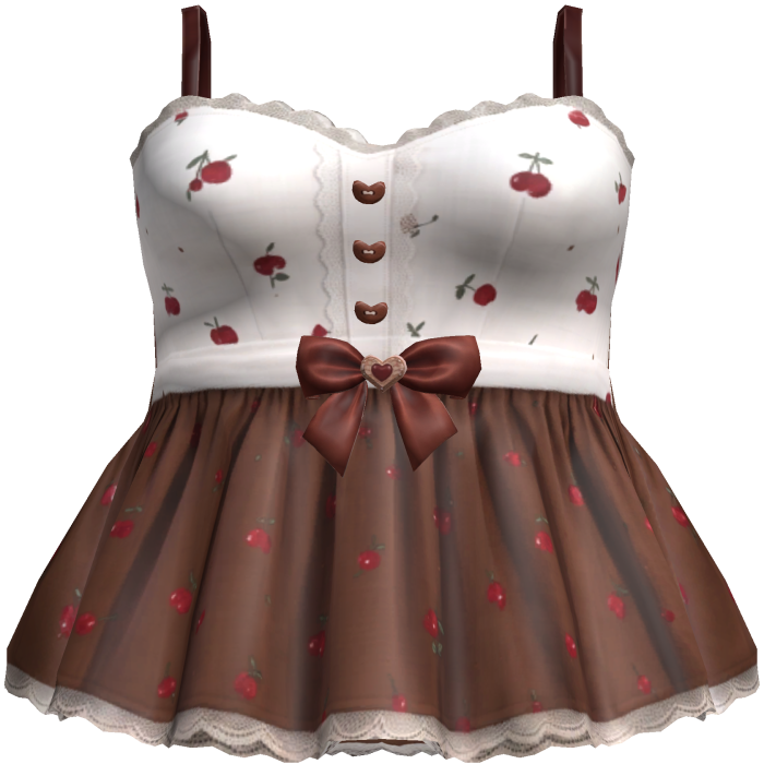Kawaii Cherry Mini Dress