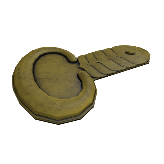 Imperial Brazilian Army Brass Epaulette (R)