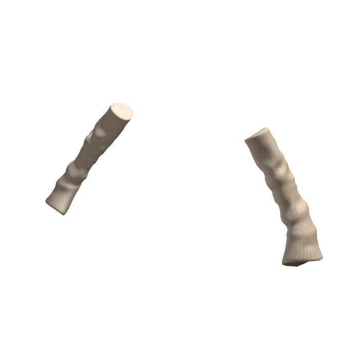 Knitted Arm Warmers Beige